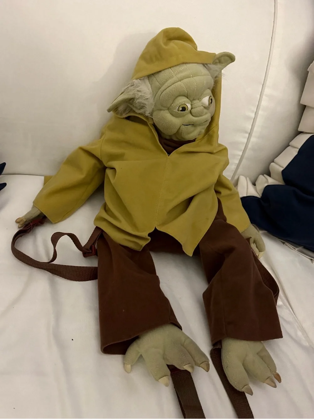 Disney Star Wars Yoda Plush Backpack 2013 Hooded Robe
